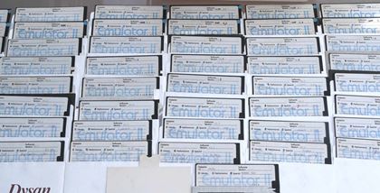 Emu-Emulator II disks, lot of c.150 !
